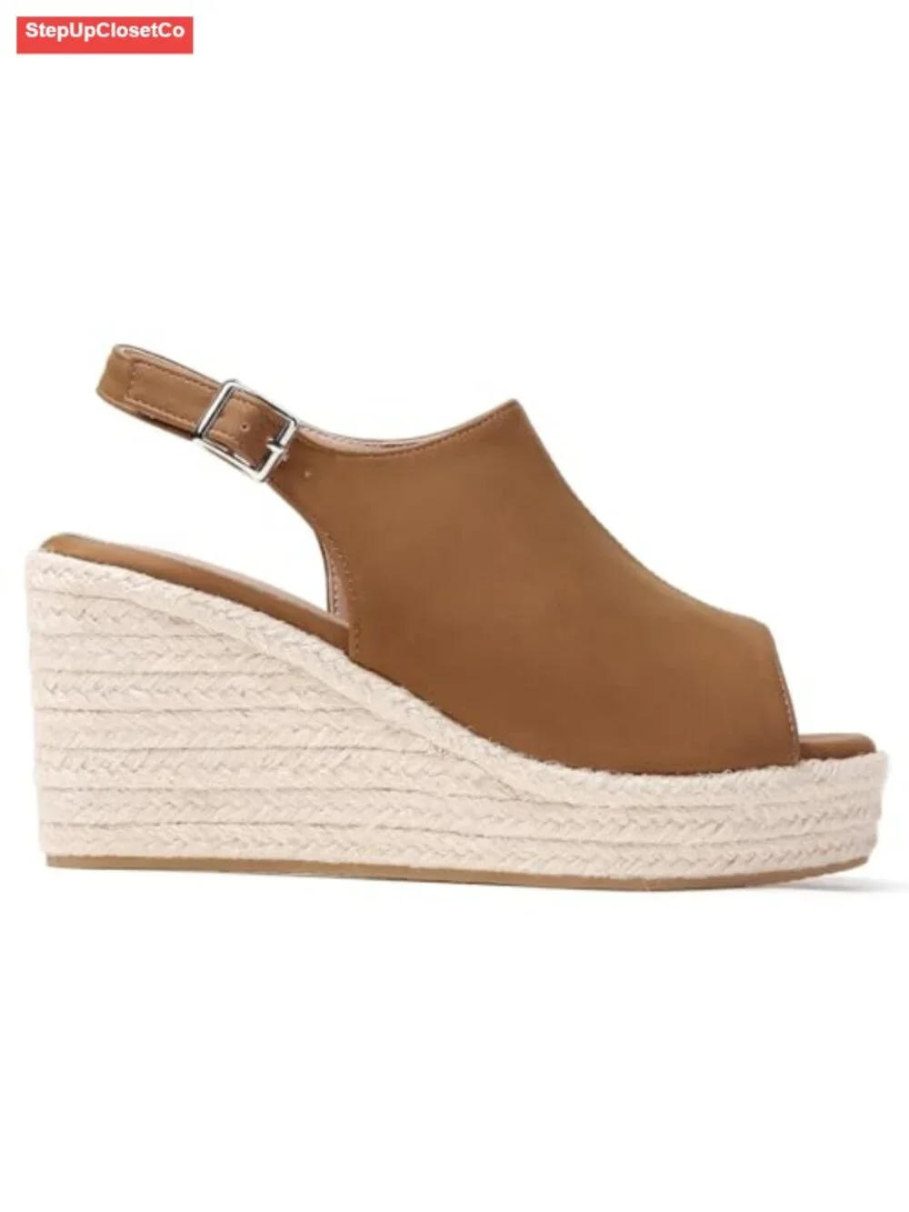 Espadrilles Wedges Platform Ankle Strap Sandals Women Open Toe Comfort Travel